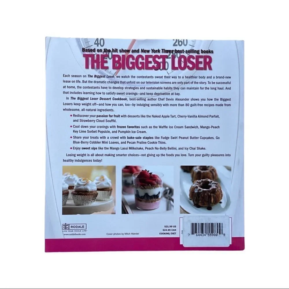 Biggest Loser Dessert Cookbook - NBC TV Show - New